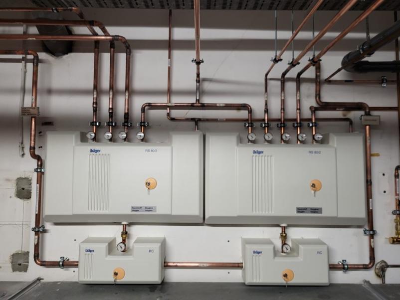 Vgradnja plinskih postaj za medicinske pline Osrednja Slovenija