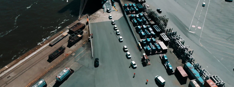 Globalne transportne poti iz pristanišča Koper