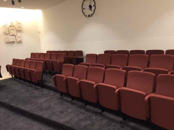 Chairs for lecture halls and auditoriums