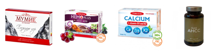 Spletna trgovina s prehranskimi dodatki Slovenija