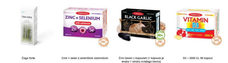 Spletna prodaja prehranskih dodatkov