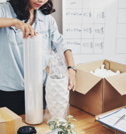 Prodaja embalaže v Sloveniji