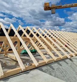 Postavljanje lesenih ostrešij Osrednja Slovenija