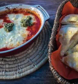 Ponudba hrane v piceriji