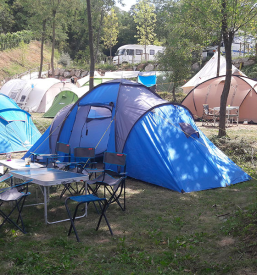 Kampiranje v Vipavski dolini