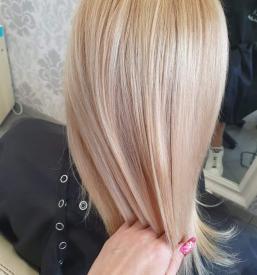 Ženska frizura Dolenjska