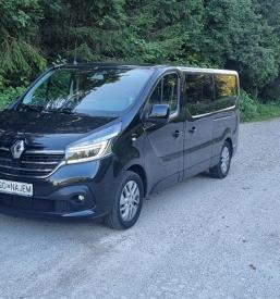 najem kombija Renault Trafic 8+1 Osrednja Slovenija