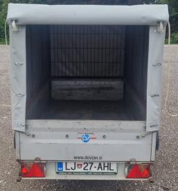 Najem pokrite prikolice Osrednja Slovenija