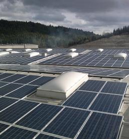 Moč sončne elektrarne Rogaška Slatina