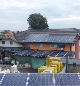 Moduli sončne elektrarne Rogaška Slatina