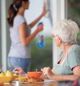 pomoč pri gospodinjskih opravilih