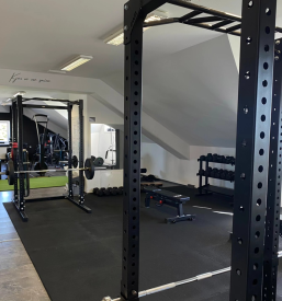 Urejen prostor za vadbo