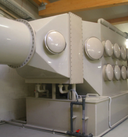 Projektiranje in izdelava naprav za čiščenje odpadnega zraka