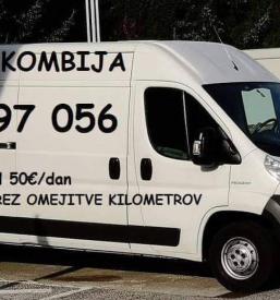 Najem tovornih kombijev Maribor, okolica