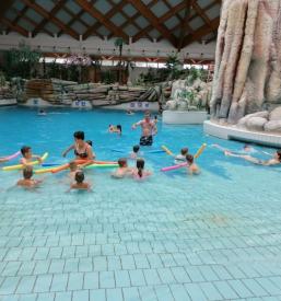 Učenje plavanja OŠ in vrtec Podbočje