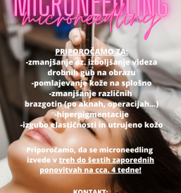 Ugoden microneedling Koroška