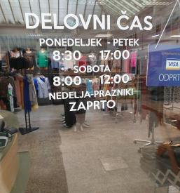 Trgovina z ženskimi oblačili Zagorje, Zasavje