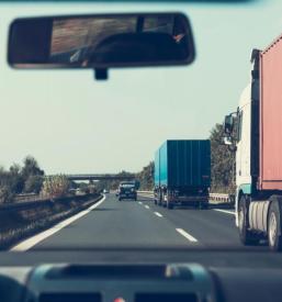 Mednarodni prevozi paletnega blaga v UK, EU in Balkan - utrinek z vožnje