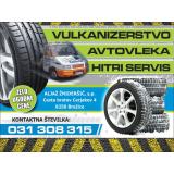 Vulkanizerstvo, avtovleka in posredništvo Aljaž Žnideršič s.p.