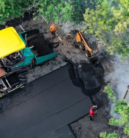 Kvalitetna sanacija razpok v asfaltu Osrednja Slovenija