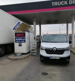 Maloprodaja tekočine AdBlue Slovenija, EU