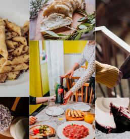 Domače jedi s testeninami Kras