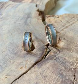 Srebrni in zlati nakit, poročni prstani Moravče