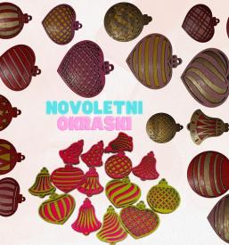 novoletni okraski