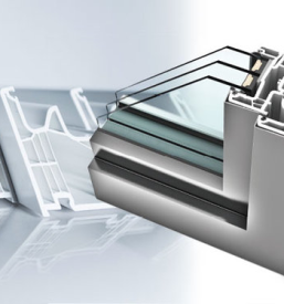 ALU okna za novogradnjo Ljubljana