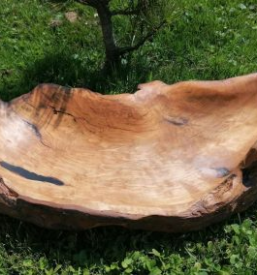 Kombination aus Holz und Epoxidharz