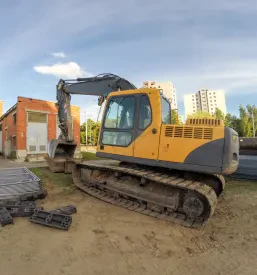 Izkop jame za gradnjo Ljubljana, okolica