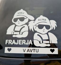 Reklame na avtomobilu, steklu, 3D nalepke Osrednja Slovenija