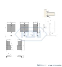 Pohištveno okovje, Dolenjska