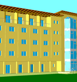 3D rendering stavbe