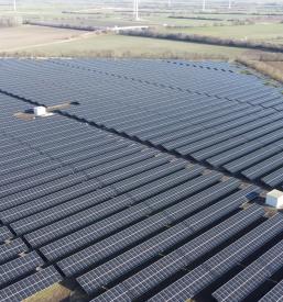 Izvedba sončne elektrarne Savinjska