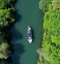 Plovba po Ljubljanici, Ljubljana center