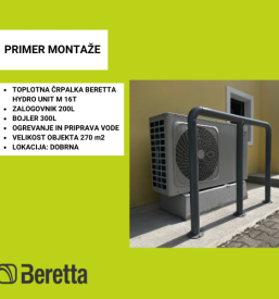 Maloprodaja plinskih peči Beretta Slovenija