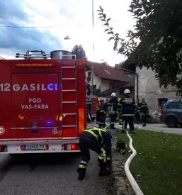 Prostovoljni gasilci društva Vas - Fara