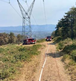 Pomoč gasilcev Lovrenc na Dravskem polju