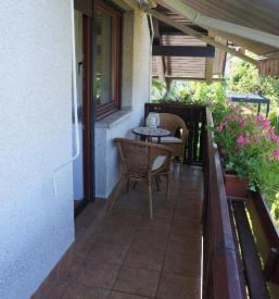 Balcony of the Bled apartment