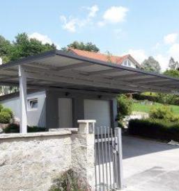 Montaža kovinskih nadstreškov Štajerska