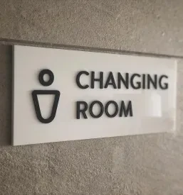 Signage for spaces
