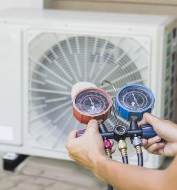 Toplotna črpalka montaža