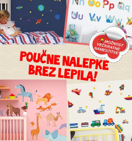 Ugoden tisk nalepk Ljubljana z okolico, Osrednja Slovenija