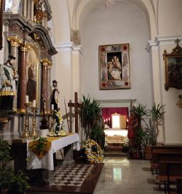 Maša v Cerkvi Marijinega vnebovzetja Lesce