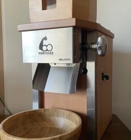 Čistilec zrnja na mlinu v Radencih