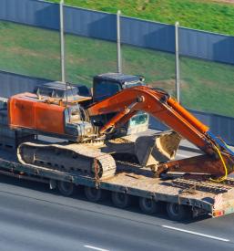 Prevoz gradbene mehanizacije