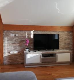 apartment with mountain view