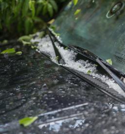 Popravilo po toči na terenu Štajerska