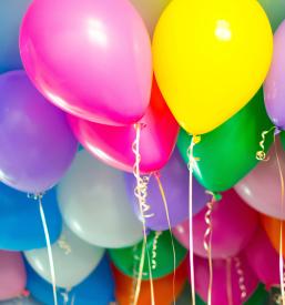 Okrasni baloni za rojstni dan